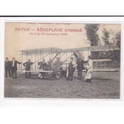 AUTUN : Aéroplane engagé du 6 au 12 Septembre 1909, Aviation, Mal cadrée - état