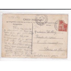 TOULON-sur-ARROUX : Place d'armes, Aviation des 23 et 24 Juins 1912 - état