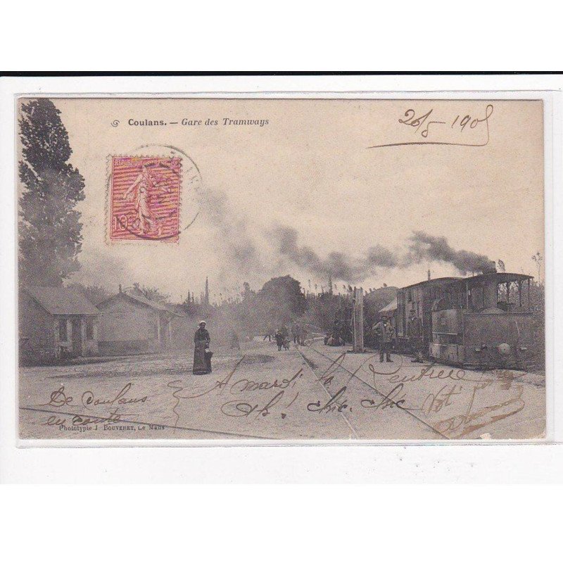 COULANS : Gare des Tramways - état