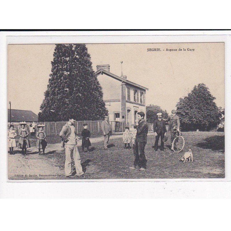 SEGRIE : Avenue de la Gare - très bon état