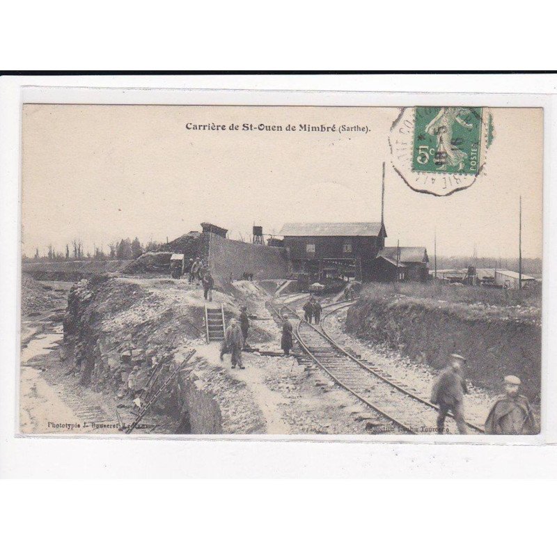 Carrière de ST-OUEN de Mimbré - état