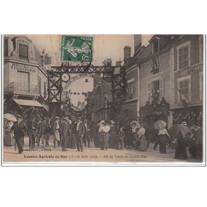 MER : le comice agricole en 1909 - très bon état