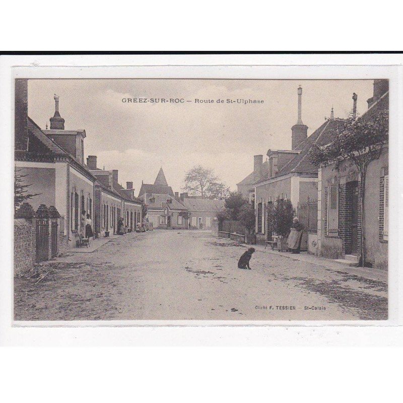 GREEZ-sur-ROC : Route de St-Ulphase - très bon état
