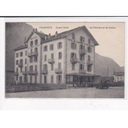 CHAMONIX-MONT-BLANC : Grand Hôtel de l'Univers et de Genève - très bon état