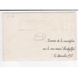 PARIS 8ème arrondissement : Souvenir de la souscription sur le sous-marin "Montgolfier" - très bon état