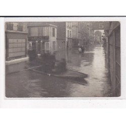 PARIS : Inondations, Rue de Javel - état
