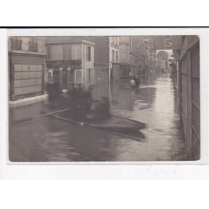 PARIS : Inondations, Rue de Javel - état