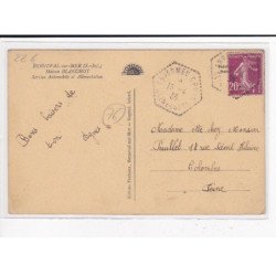 BERNEVAL-Sur-MER : Maison BLANCHOT, Service Automobile et Alimentation - très bon état