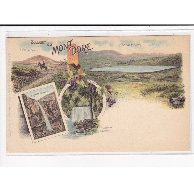 Précurseur - Gruss Aus - Souvenir de Mont Dore - très bon état