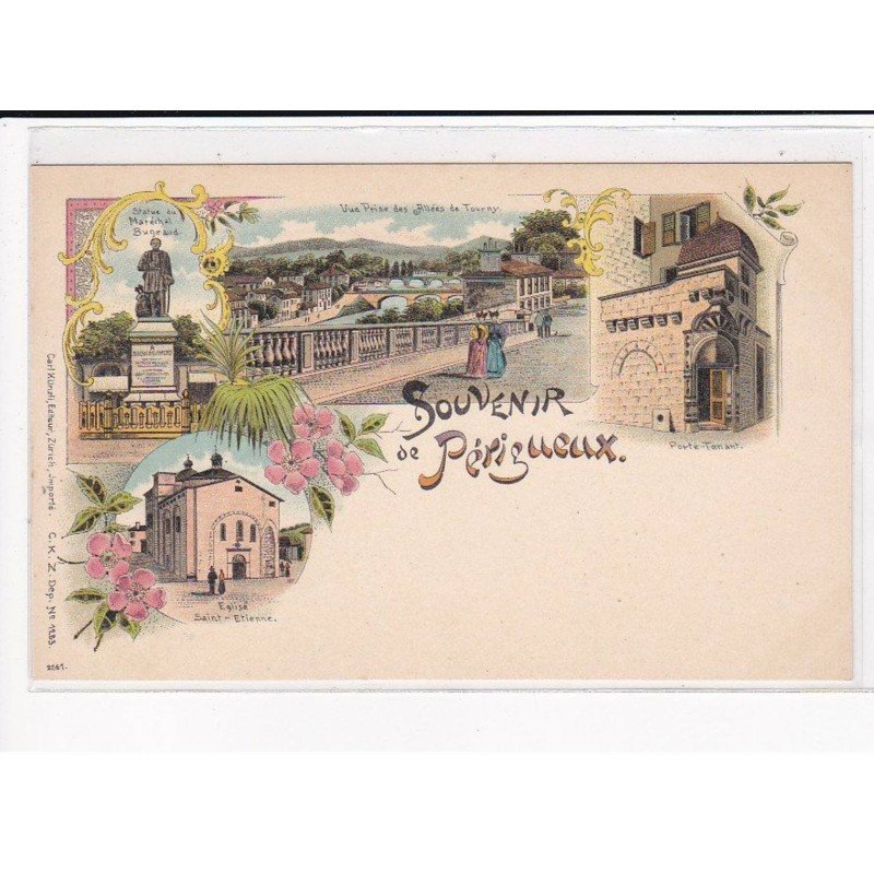 Précurseur - Gruss Aus - Souvenir de Périgueux - très bon état