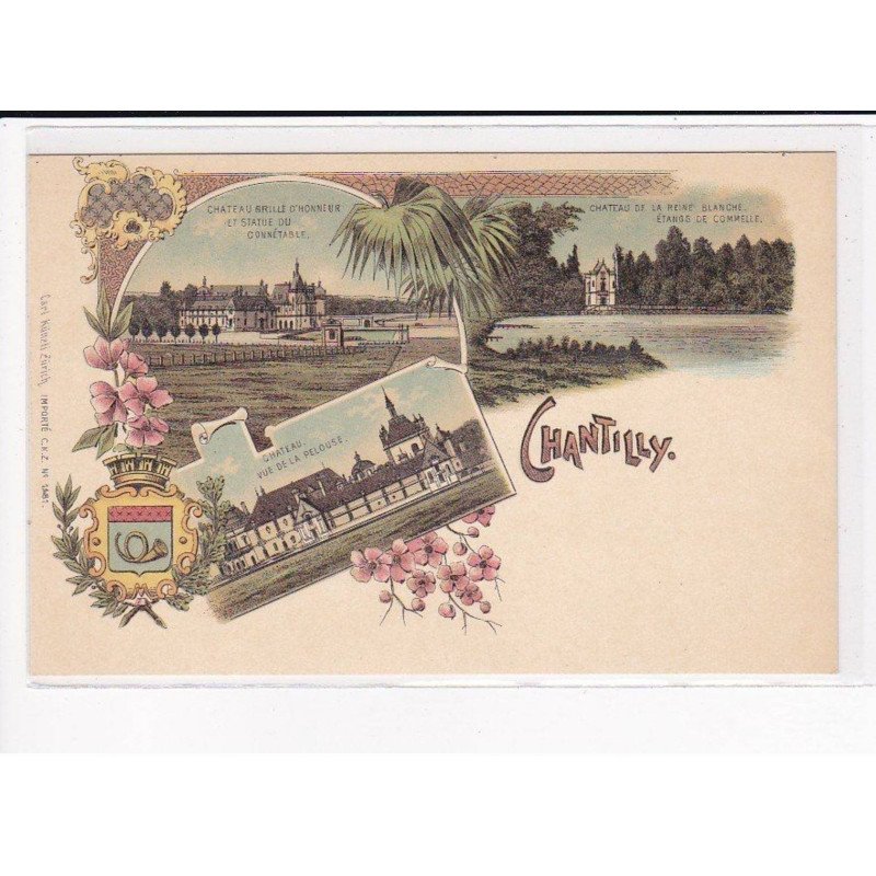 Précurseur - Gruss Aus - Souvenir de Chantilly - très bon état