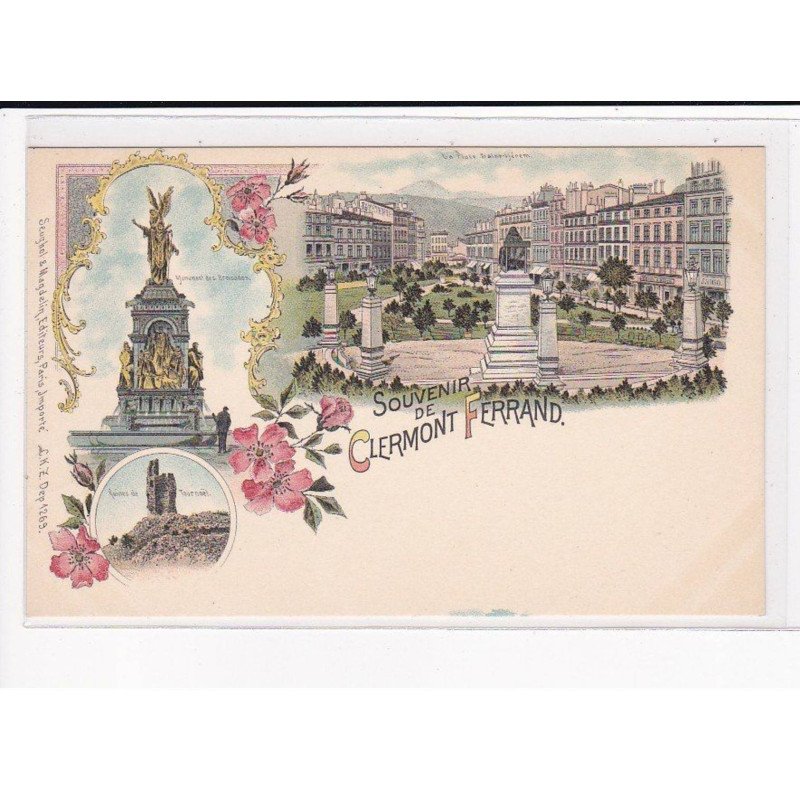 Précurseur - Gruss Aus - Souvenir de Clermont Ferrand - très bon état
