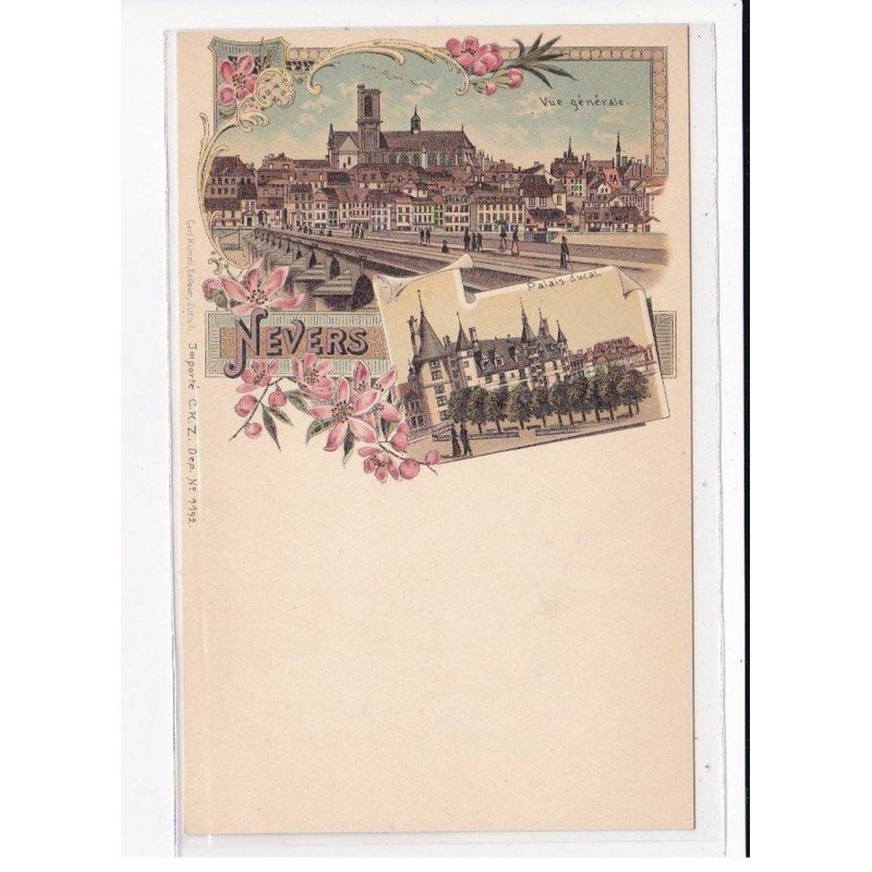 Précurseur - Gruss Aus - Souvenir de Nevers - très bon état