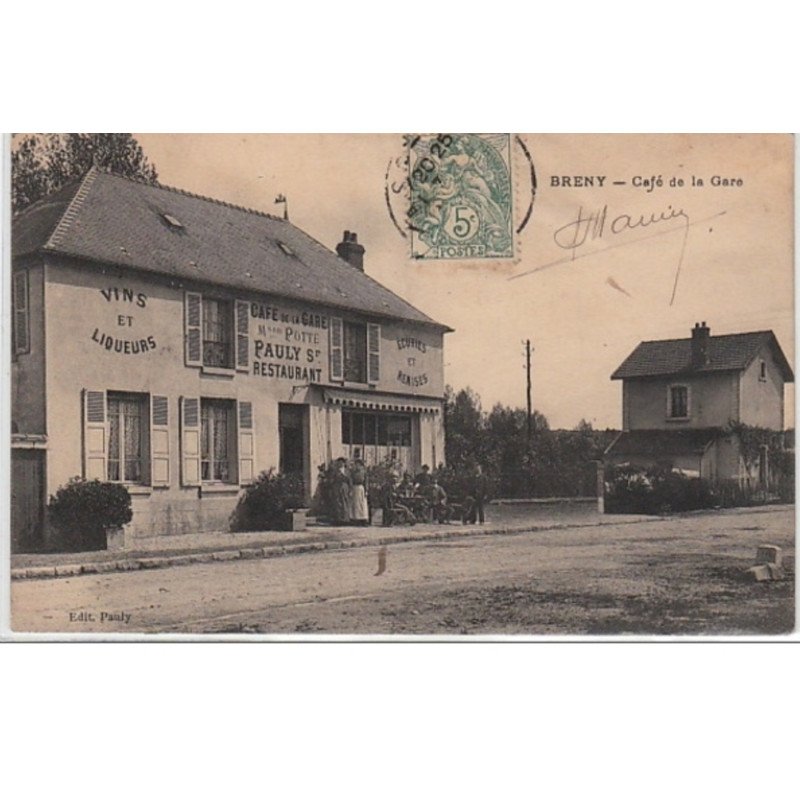 BRENY : le café de la gare - très bon état