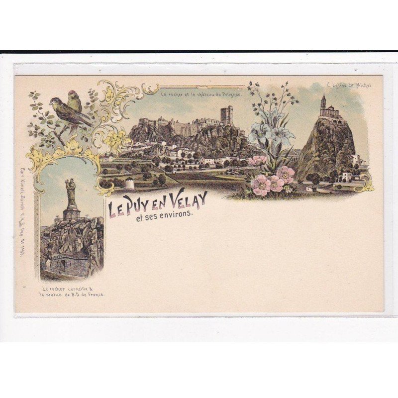 Précurseur - Gruss Aus - Souvenir du Puy en Velay - très bon état