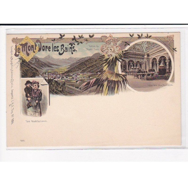 Précurseur - Gruss Aus - Souvenir du Mont Dore les Bains - très bon état