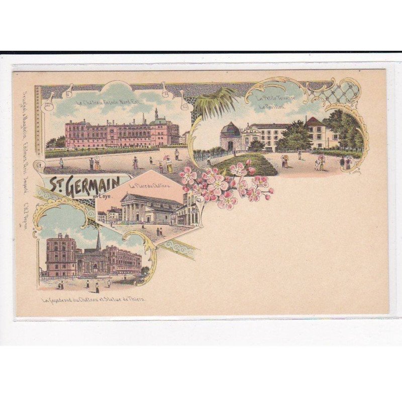 Précurseur - Gruss Aus - Souvenir de Saint-Germain en Laye - très bon état