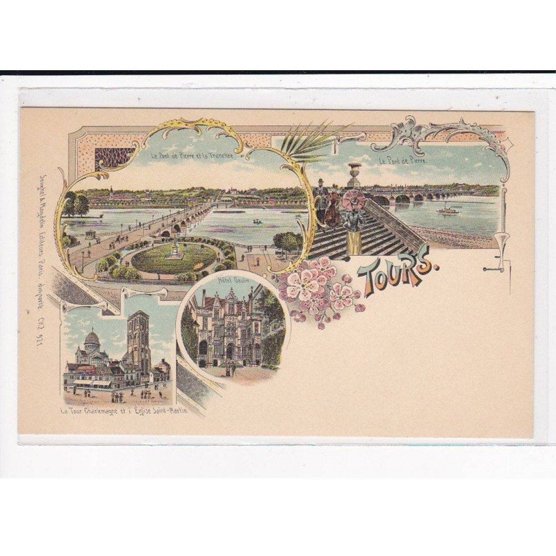 Précurseur - Gruss Aus - Souvenir de Tours - très bon état