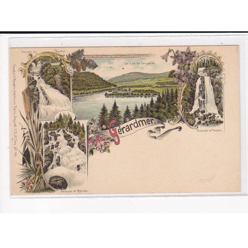 Précurseur - Gruss Aus - Souvenir de Gérardmer - très bon état