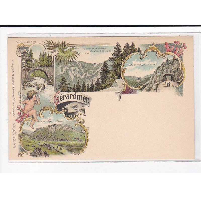 Précurseur - Gruss Aus - Souvenir de Gérardmer - très bon état