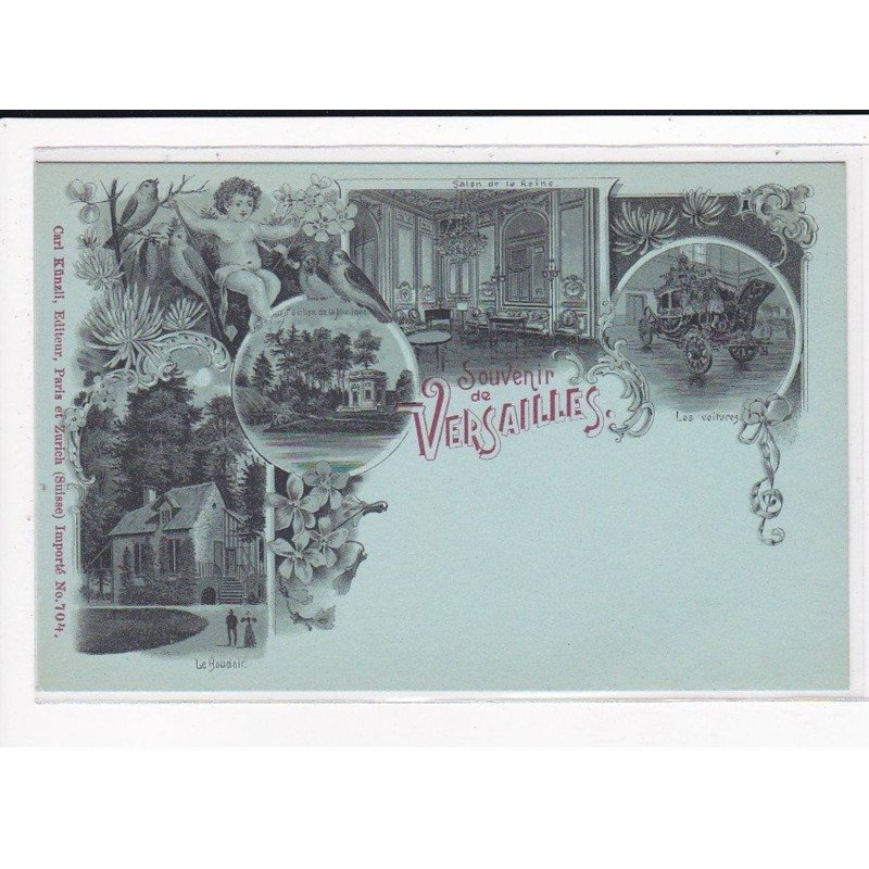 Précurseur - Gruss Aus - Souvenir de Versailles - très bon état