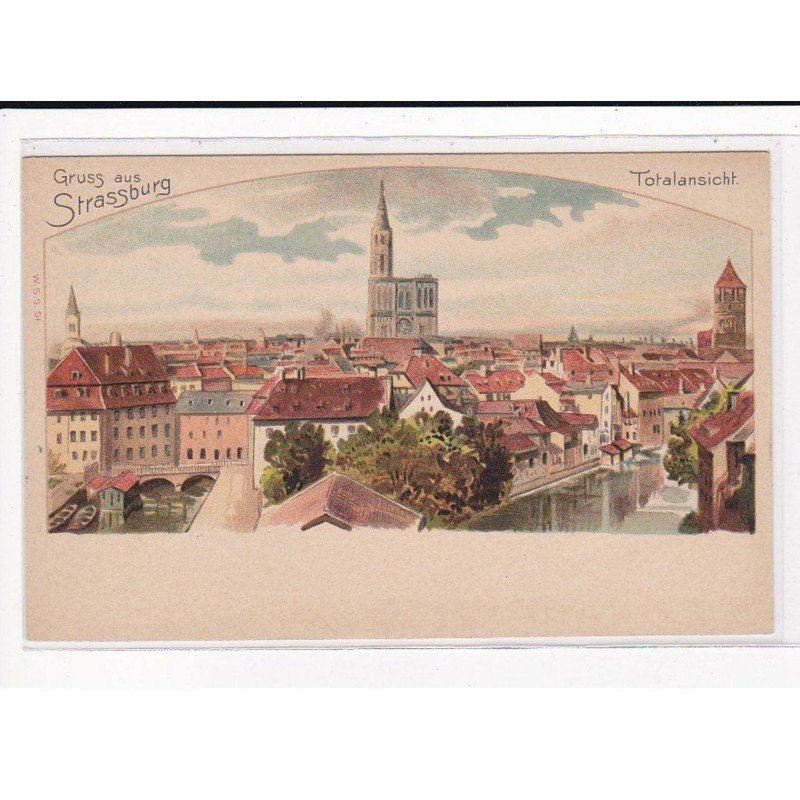Précurseur - Gruss Aus - Souvenir de Strassburg - très bon état