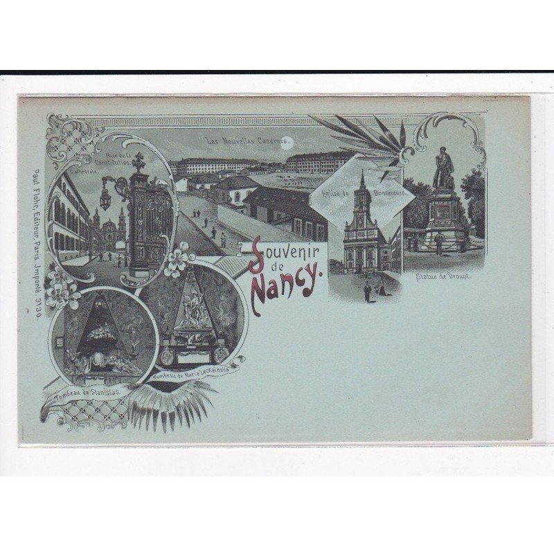 Précurseur - Gruss Aus - Souvenir de Nancy - très bon état