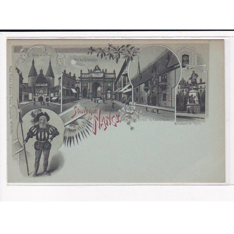 Précurseur - Gruss Aus - Souvenir de Nancy - très bon état