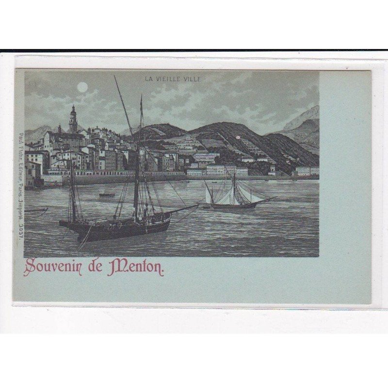 Précurseur - Gruss Aus - Souvenir de Menton - très bon état