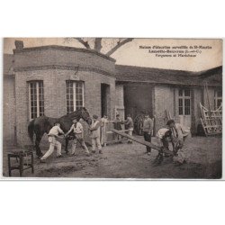LAMOTTE BEUVRON : maison d'éducation surveillée de Saint Maurice - forgerons et maréchaux - très bon état (une petite ta