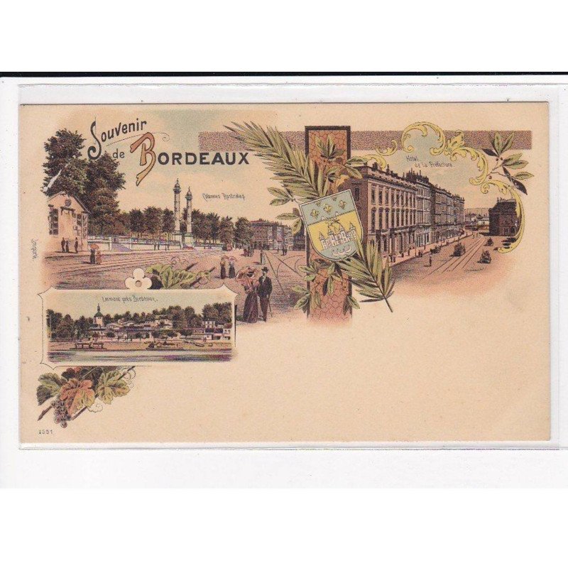 Précurseur - Gruss Aus - Souvenir de Bordeaux - très bon état
