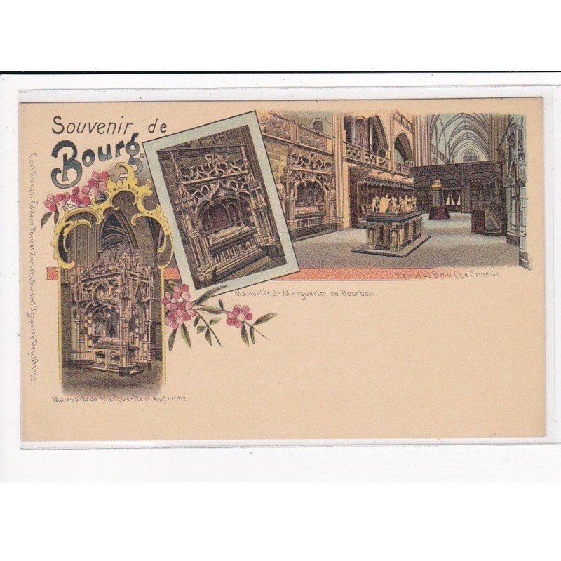 Précurseur - Gruss Aus - Souvenir de Bourg - très bon état