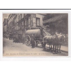 PARIS, Les Petits Métiers J.H, HAUSER : Une rue de Paris à 4 heure du matin, ça porte bonheur - très bon état