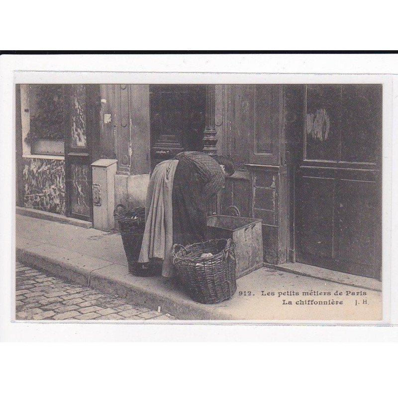 PARIS, Les Petits Métiers J.H, HAUSER : La chiffonnière - très bon état