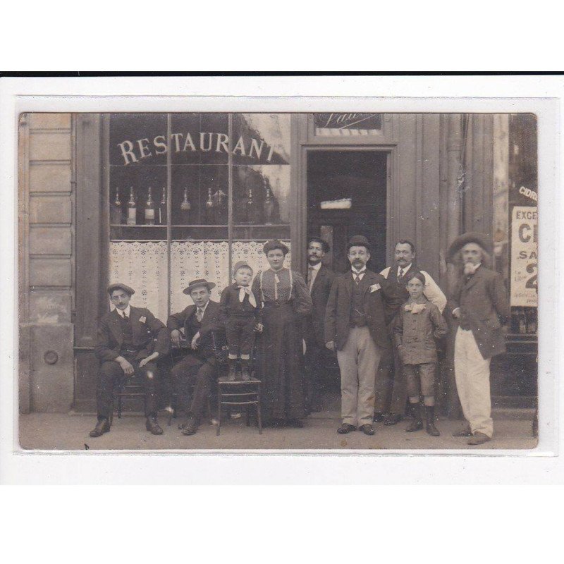 PARIS : Restaurant - état