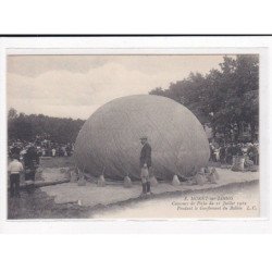 MORET-sur-LOING : Concours de Pêche du 21 Juillet 1912, Pendant le Gonflement du Ballon - très bon état