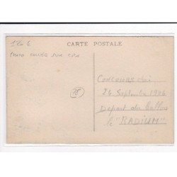 MAISONS-LAFFITTE : Concours du 26 Septembre 1906, Départ du ballon le "Radium", photo collée - très bon état