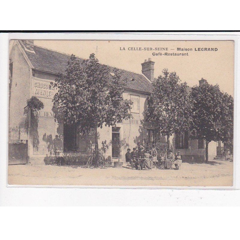 LA CELLE SUR SEINE : Mon Legrand, Café-Restaurant - très bon état