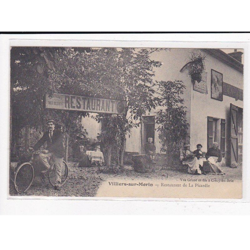 VILLIERS-SUR-MORIN : Restaurant de la Picardie - état