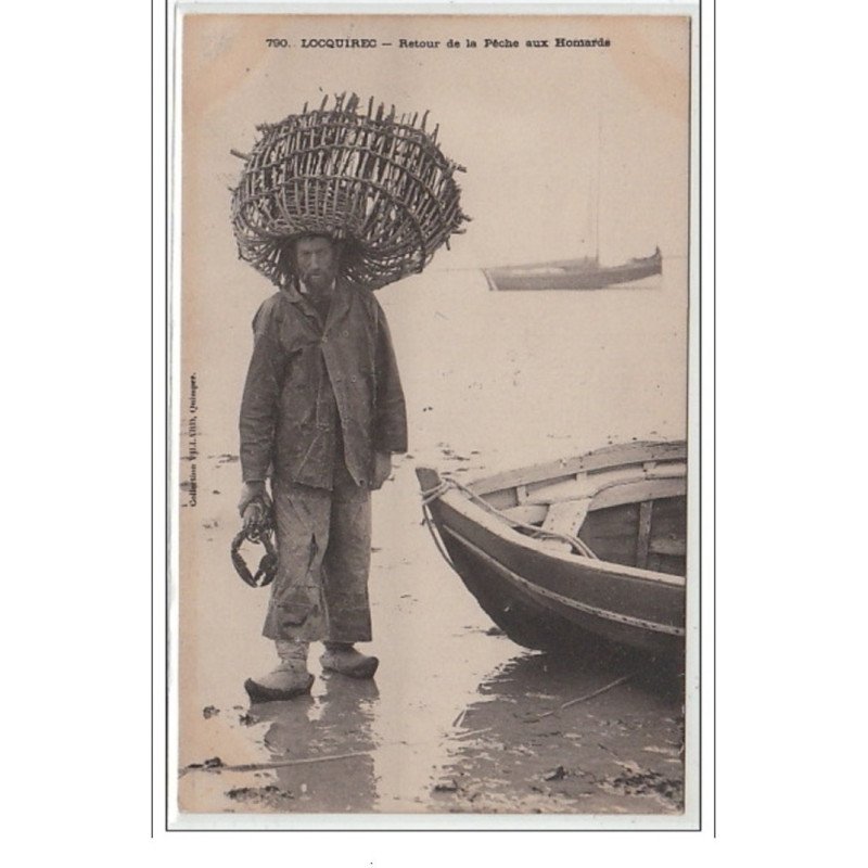 LOCQUIREC : retour de la pêche aux homards - très bon état