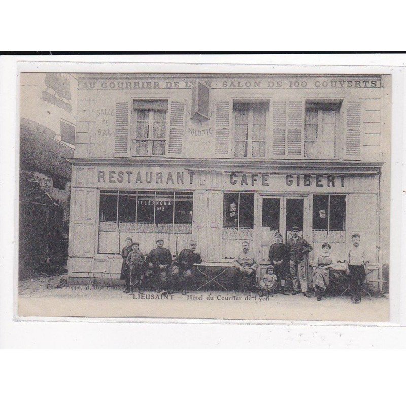 LIEUSAINT : Hôtel du Courrier de Lyon - état