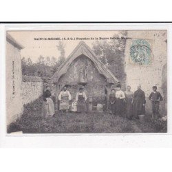 SAINTE-MESME : Fontaine de la Bonne Sainte-Mesme - très bon état