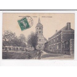 MONCHY-LAGACHE : L'Eglise, entrée principale - très bon état