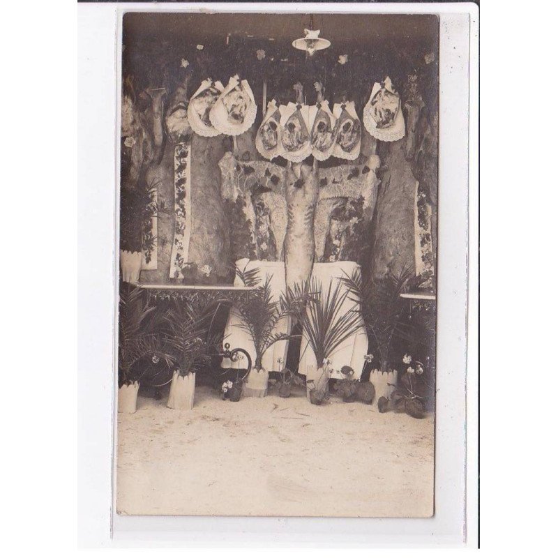 BIARRITZ : carte photo d'une boucherie - très bon état BIARRITZ : carte photo d'une boucherie - très bon état