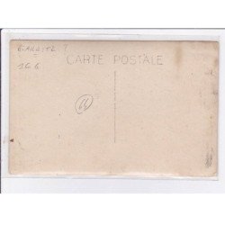 BIARRITZ ? : carte photo du magasin d'un salon de coiffure (coiffeur - parfumeur PACHE ?) - très bon état