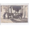 BIARRITZ : carte photo d'un attelage en 1905 - très bon état