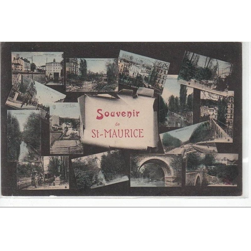 SAINT MAURICE - Souvenir de Saint Maurice - très bon état