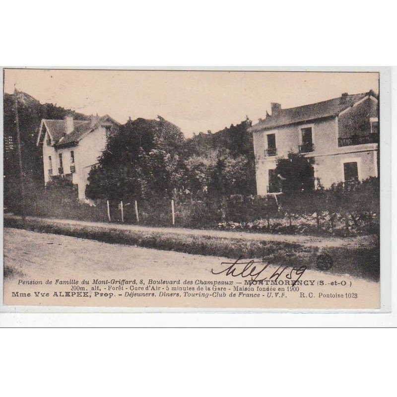 MONTMORENCY - Pension de famille du Mont Griffard - très bon état