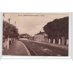 LAUNOIS SUR VENCE : la gare - très bon état