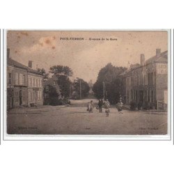 POIX -TERRON : avenue de la gare - état